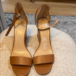 Michael Kors Brown Leather Heels